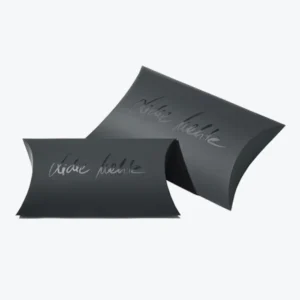 Custom Black Pillow Boxes