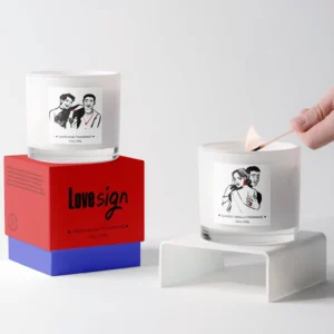 Custom Two Piece Candle Boxes