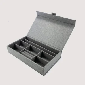 Linen Cardstock Box