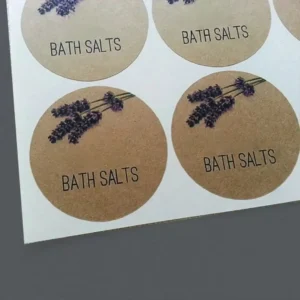 Bath Bomb Labels